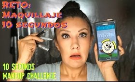 RETO Maquillaje en 10 SEGUNDOS / 10 second makeup challenge | auroramakeup