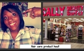 Haircare Product Haul/My Natural Hair Story