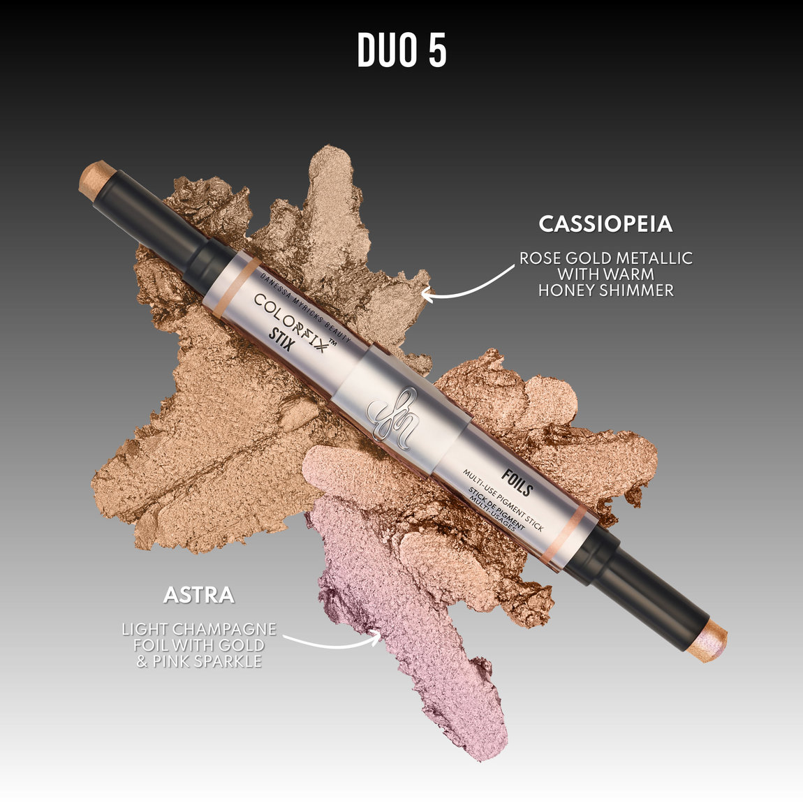 エルセーヌ　555SSXスティック Danessa Myricks Beauty ColorFix Stix Duo 5 Cassiopeia & Astra