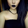 black lippy!💄