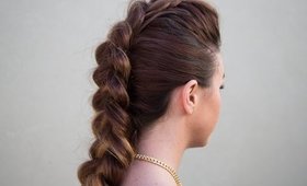 Dutch Braid Faux Hawk