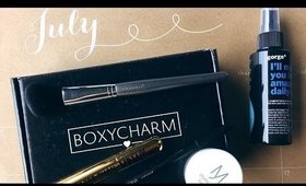 Boxycharm July 2015 Unboxing (and June)