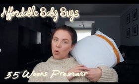CHEAP BABY ITEMS - 35 Weeks Pregnant DAY IN THE LIFE | Danielle Scott