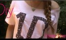 ✂DIY One Direction Crop Top