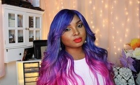 DivasWigs - Custom Nicole Wavy Human Hair Full Lace Wig-Wavy-wc079