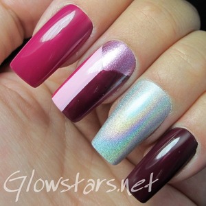 For more nail art, pics of this mani & the inspiration behind it, and products used visit http://Glowstars.net