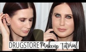 Easy Drugstore Bronze Eye Makeup Tutorial with 2 Lip Options