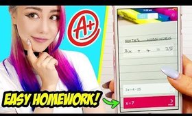 21 Study Hacks For School You Should Know! *IMPROVE YOUR GRADES EASILY*