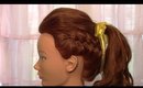 Back to School braided Hair Style Tutorial
