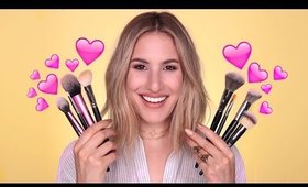 BRUSH STARTER KIT: My FAVORITE Brushes, AFFORDABLE + HIGH END | JamiePaigeBeauty