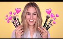 BRUSH STARTER KIT: My FAVORITE Brushes, AFFORDABLE + HIGH END | JamiePaigeBeauty