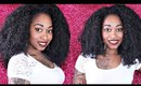 Best  Natural Hair Half Wig Ever - Looks Like It's Your REAL Hair!!  #WhatWig #ProtectiveStyles