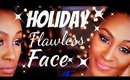 GRWM: Holiday FLAWLESS Face with NO Foundation and dark circles