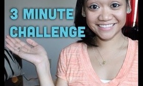 3 Minute Challenge Tag