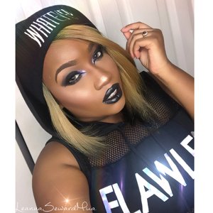 Stay In Your Own Lane!!!! 💀💀💀 #LeannaSewardMua

🔥🔥🔥🔥🔥 

Eyes : #UrbanDecay blackout and betrayal eyeshadow. #MakeupGeek cocoa bear eyeshadow. #MAC "she sparkles" dazzleshadow

Highlight/Blush : #Gerardcosmetics Lucy highlight and #MAC breath of plum blush

Lips #Nyx Black eyeliner and penelope lipstick

Contacts: @prettyfabulouz contacts in "Peanut Gold"
