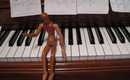 Mason the Mannequin Plays on Piano