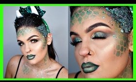 GLAM DRAGON Halloween Makeup