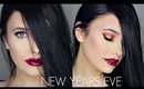 NEW YEAR'S EVE MAKEUP TUTORIAL | COPPER SPARKLING EYES