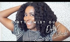 Dirty Twist Out Using Dax For Naturals