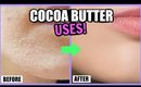 COCOA BUTTER BENEFITS FOR SKIN, HAIR, LIPS AND MORE! │ 5 WAYS TO USE COCOA BUTTER