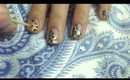 leopard nail art