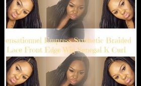 Elevatestyles.com | Sensationnel Empress Braided Lace Front  Senegal J Curl |Review