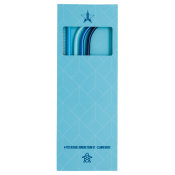 Jeffree Star Cosmetics Metal Straw 4-Pack Blue