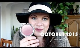 OCT 2015 BEAUTY AND MAKEUP FAVORITES!!!