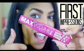 Wet n Wild Max Volume Plus Mascara First Impressions