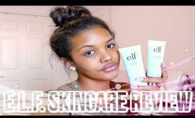 MY NEW SKINCARE SERIES! #SKINCARESATURDAYS | ELF Skincare Review