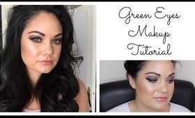Green Eyes Makeup Tutorial | FacesByGrace