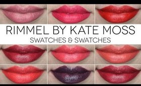 Rimmel By Kate Moss Lipsticks Swatches | Makeup Declutter