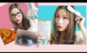 EOS Max Pure Brown Circle Lenses Review & Giveaway (Back To School Fashion)
