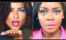 Adriana Lima Pink Lips | 13 Lipsticks Recommendations for Women of Color