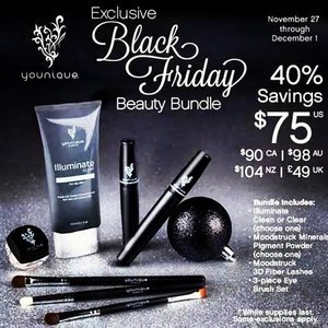 WAIT HAVE YOU PICKED UP YOUR BLACK FRIDAY BEAUTY BUNDLE YET!!! ONE more day for this awesome deal!!!! Don't miss out! Don't forget to  Shop Cyber Monday!!! 
www.Youniqueproducts.com/kourtnaejoneshall