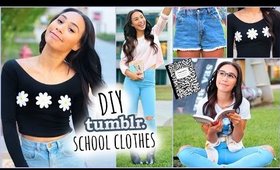 DIY Tumblr Inspired School Clothes! Shopping Life Hacks for Back To School 2014