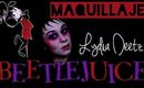 ★ MAQUILLAJE: LYDIA DEETZ ( BEETLEJUICE) 12-10-2016 ★