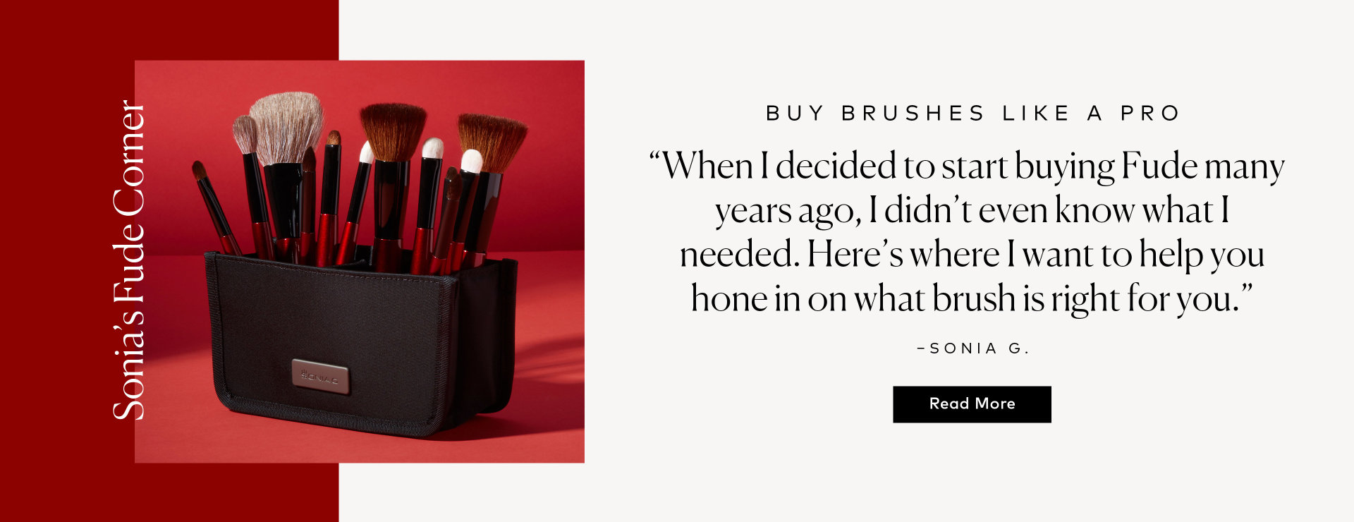 Read about how Sonia G. would start her Fude brush journey