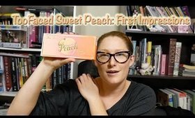 First Impressions & Swatches: Too Faced Sweet Peach Palette