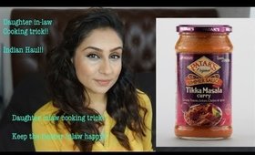 Daughter inlaw cooking trick & mini Indian suit haul VLOG || Raji Osahn