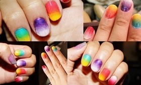 ❤ OMBRE NAILS ❤Unas Degradadas + Concurso.