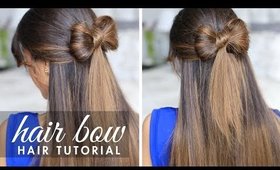 Half-up Hair Bow Cute Hair Tutorial