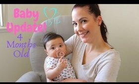 4 Month Baby Update (Milestones, Diet & Baby Essentials)