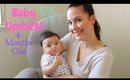 4 Month Baby Update (Milestones, Diet & Baby Essentials)