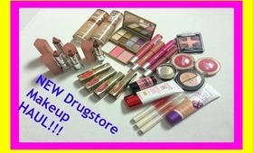 NEW 2014 Drugstore Haul- Maybelline, Rimmel, L'Oreal, Revlon, Kardashian, Covergirl, ELF, Almay