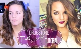 DRUGSTORE Fall Makeup Tutorial!