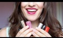 My TOP 6 Lipsticks! (High-end + Drugstore!) ♡