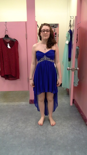 I got my dress for the June Dance! Im so excited! I cant wait!