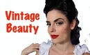Vintage Beauty 1940s/1950s Halloween Makeup Tutorial (2013 Face Awards NYX Cosmetics)