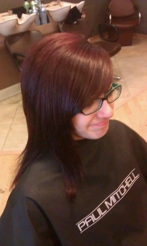 I died my hair this color at one point. very pretty!